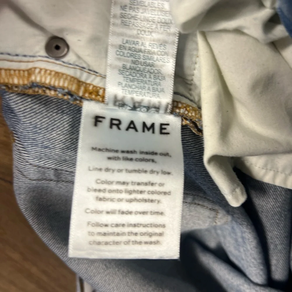 Frame L'Homme Slim Designer Classic Denim Size 32